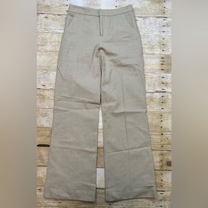 AYA MUSE Beige Cotton Trousers